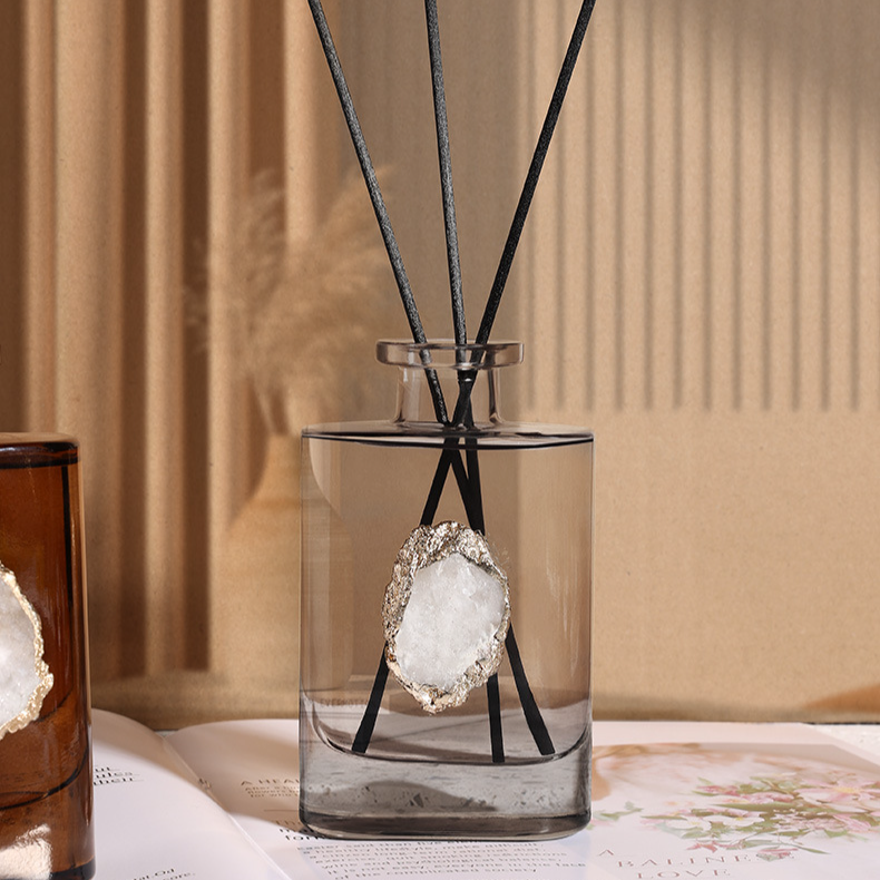 Räucherwierk Luxushotel Duftdiffusor Kaddoset flammlosen Rietdiffusor mat laang dauerhaften Duft fir Heem Buedzëmmer & Schlofkummer Premium Loftfrëscher_voghion.com
