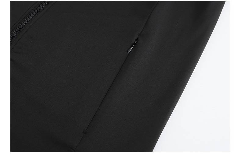 Winddichte Laufjacke für Herren – Leichtes, schnelltrocknendes Langarm-Trainingsoberteil (Schwarz, Königsblau, Weiß, M-4XL)_voghion.com