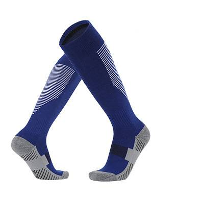 Football Socks Colored Terry Cloth Bottom Children's Soccer Socks, Adult Over The Knee Non Slip Socks, Long Striped Soccer Sports Socks_voghion.com