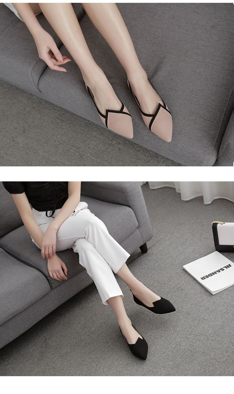 Pantofi sport din piele de înaltă calitate, cu talpă plată la modă și pantofi antiderapanți, model Instagram, cu suprafață moale_voghion.com