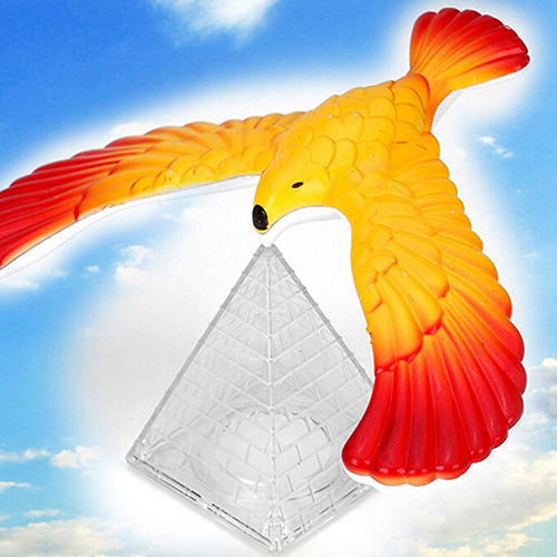 Happyhouse Kid Educational Toy Plastic Toy Nature Gravity Pyramid Balance Bird Eagle Toy_voghion.com
