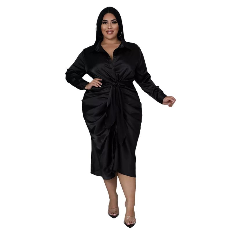 Damenbekleidung Nachtclubkleidung Reflektierendes Hemdkleid aus Seide mit plissierten Trägern_voghion.com