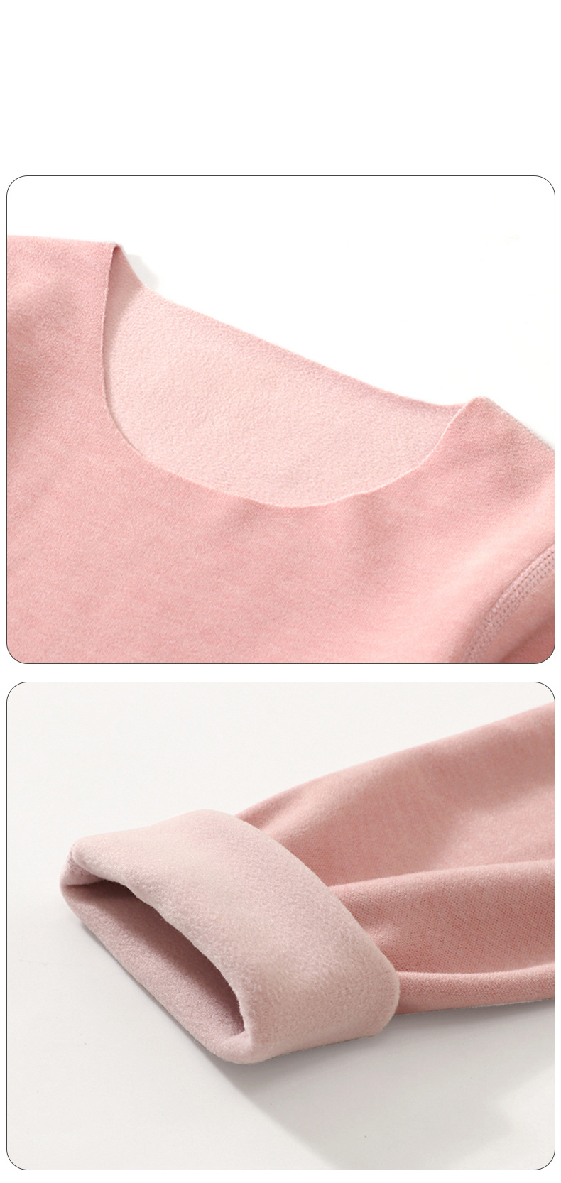 Derong Termisk Undertøj til børn Herre- og Damesæt Ingen mærker Tykke fløjlvarme Lange Johns-sæt 5a Antibakteriel_voghion.com