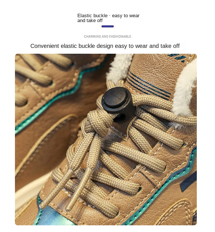 Cotton Shoes, Sports Shoes And Velvet Casual Warm Boys' And Girls' Shoes, Big Children's Shoes_voghion.com