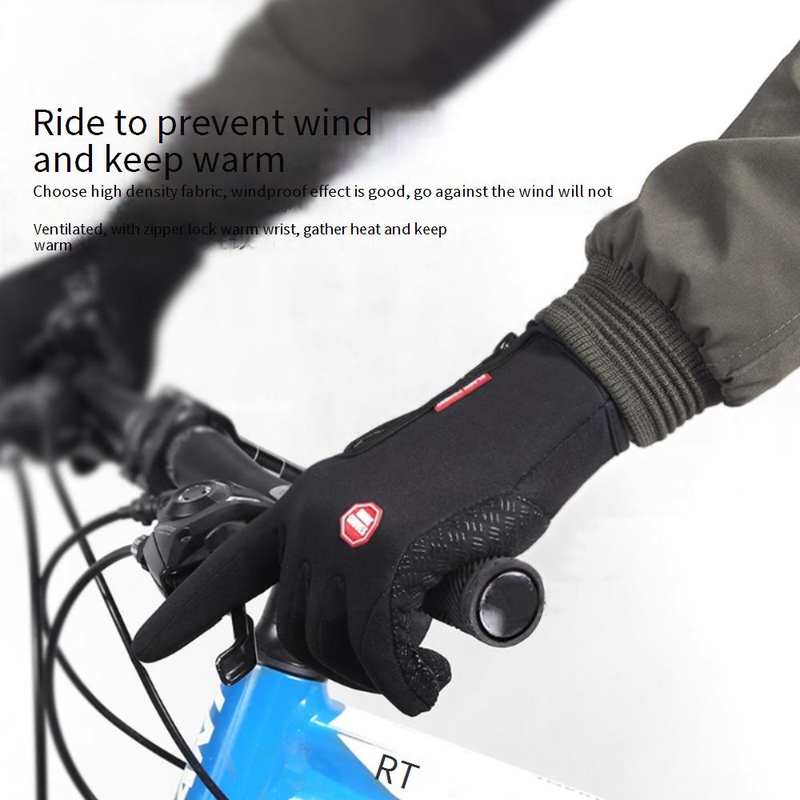 Unisex Bike Touchscreen Winddichte Pendeln Herbst und Winter warme Skihandschuhe_voghion.com