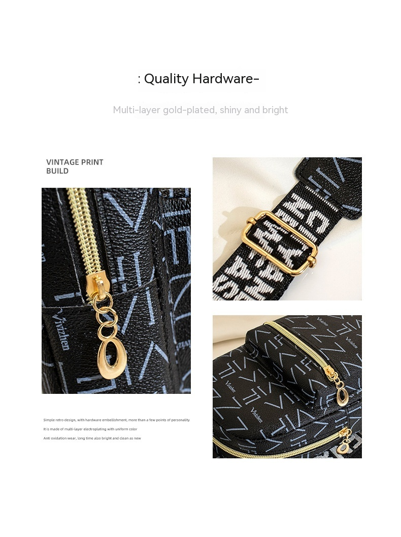 Borsa a tracolla alla moda 2023 Borse da donna Borsa a tracolla versatile di grande capacità Nuova borsa a tracolla da donna Borsa piccola vintage_voghion.com