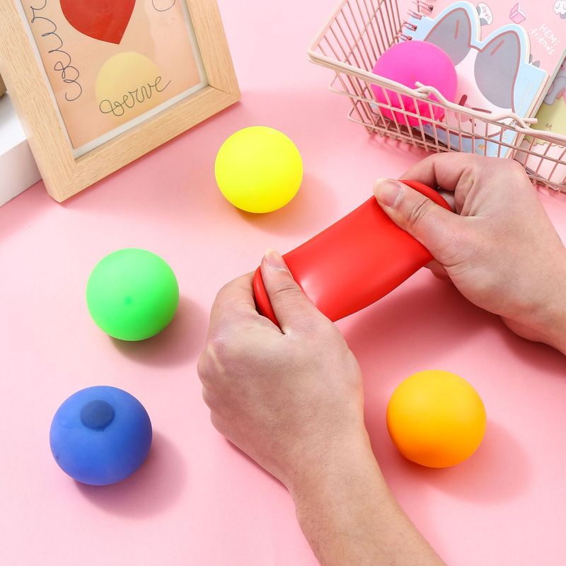 Foam Squishies Decompression Water Ball Squeezing Music Squeeze Venting Grape Ball Decompression Venting Ball Children's Toy_voghion.com