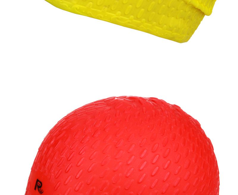 Large Particle Ear Protection Silicone Swimming Cap Adult Long Hair Solid Color Waterproof Comfortable Stretchable Water Drop Swimming Cap_voghion.com