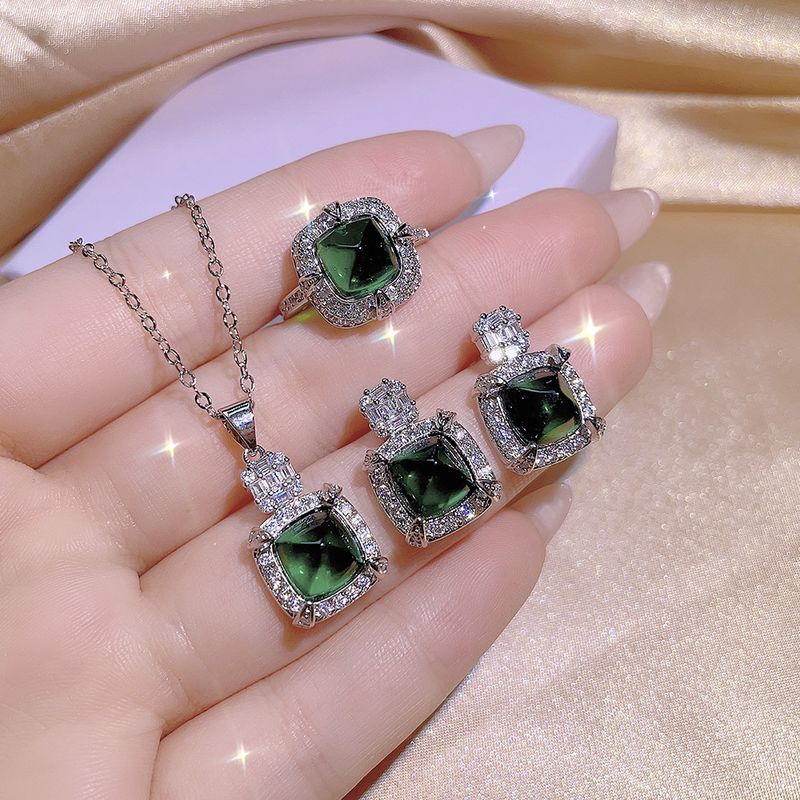 Nouveau style élégant cultivé sourcil sucre tour taille luxe couleur gemme haute teneur en glucides émeraude bleu royal diamant pour_voghion.com