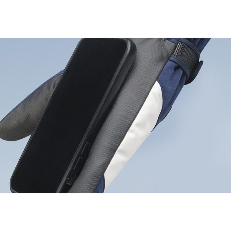 Skihandschuhe für Damen und Herren, Fleece-gefüttert, warm, für E-Bikes im Freien, kältebeständig, winddicht, wasserdicht, Touchscreen,_voghion.com