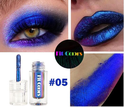 Sombra de ojos líquida Fit Colors Optical Chameleon Sombra de ojos líquida Light Change Highlight Film Forming Sombra de ojos líquida Líquido para labios_voghion.com