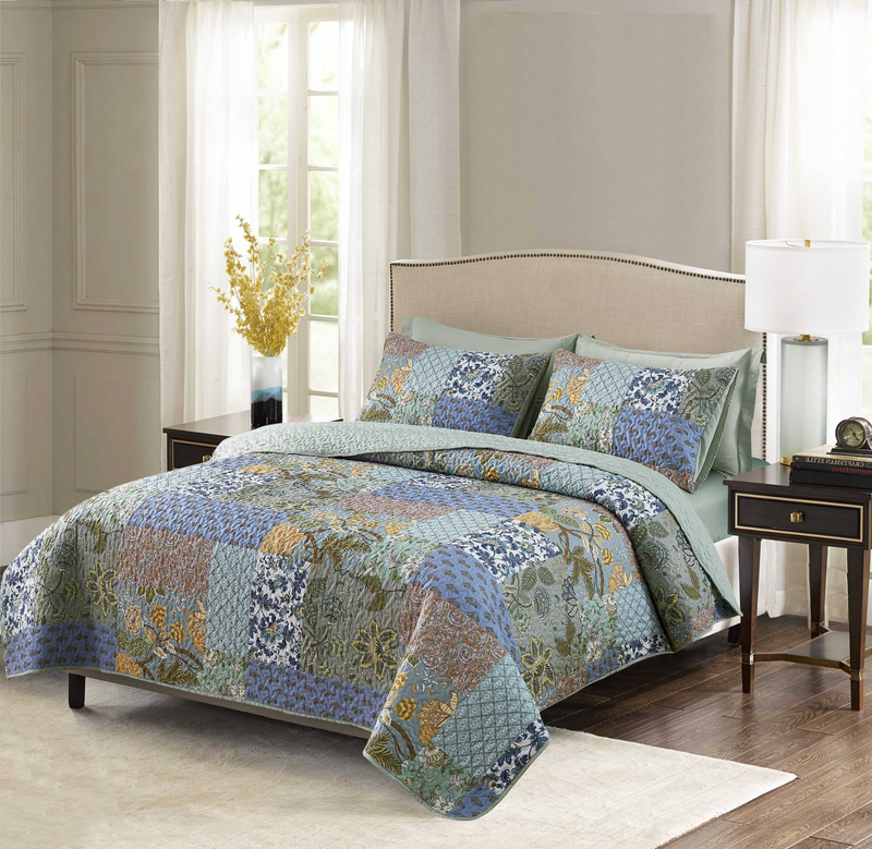 CG40 Multi-piece Phoenix Tail Bed Cover Set, Suitable For Bedrooms And Living Rooms (1* Bedspread +2* Pillowcase, No Duvet Core Or Pillow Core)_voghion.com