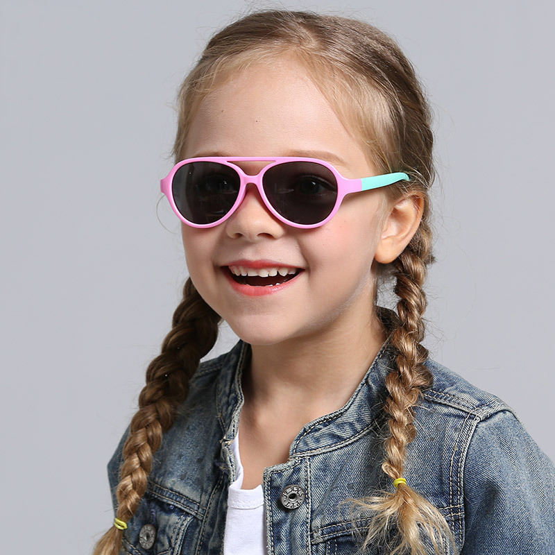 Occhiali da sole per bambini da 3 a 10 anni con protezione UV400, accessori estivi per spiaggia, piscina, compleanno, laurea, feste._voghion.com