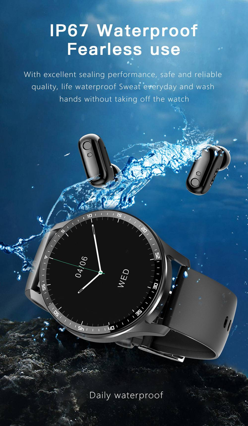 Smartwatch mit Ohrhörern, 2-in-1-integrierter TWS-Wireless-BT5.0-Kopfhörer, Fitness-Sport-Gesundheitsmonitor, Schwarz_voghion.com