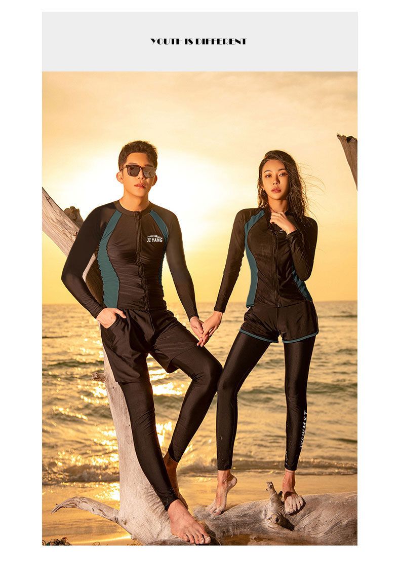 Unisex kleding Ademend Casual badpak Duikpak Surfpak Duikpak Kwallenpak Snel drogend Zonnebrandcrème Lange mouwen Broek Snorkelen_voghion.com