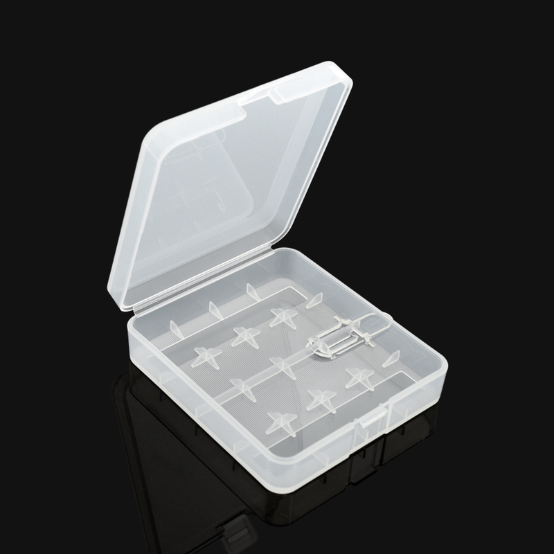 Hard Plastic 18650 Battery Storage Boxes Case Holder With Clip For 1/2/4/8x 18650 4x16340 Rechargeable Battery Waterproof Cases_voghion.com