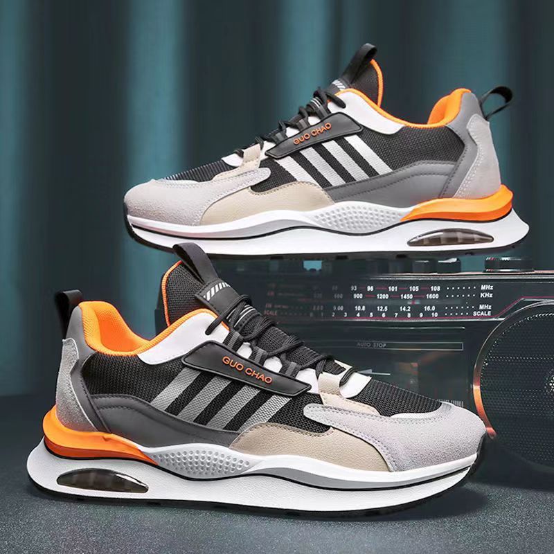 Scarpe casual da uomo, versatili, alla moda, da viaggio, estive, in mesh, traspiranti e comode, per studenti._voghion.com