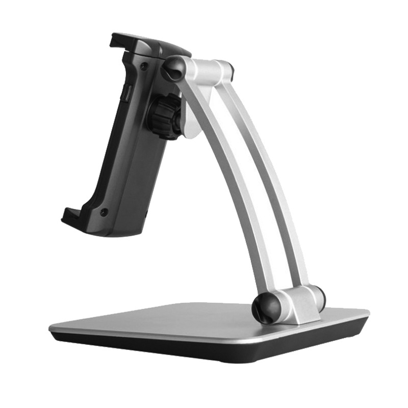 Aluminum Alloy Desktop Foldable Portable Lazy Person Live Streaming Online Course Phone Tablet Holder_voghion.com