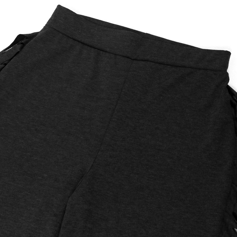 Vêtements pour femmes, ensemble deux pièces confortable et décontracté à pompons élastiques_voghion.com