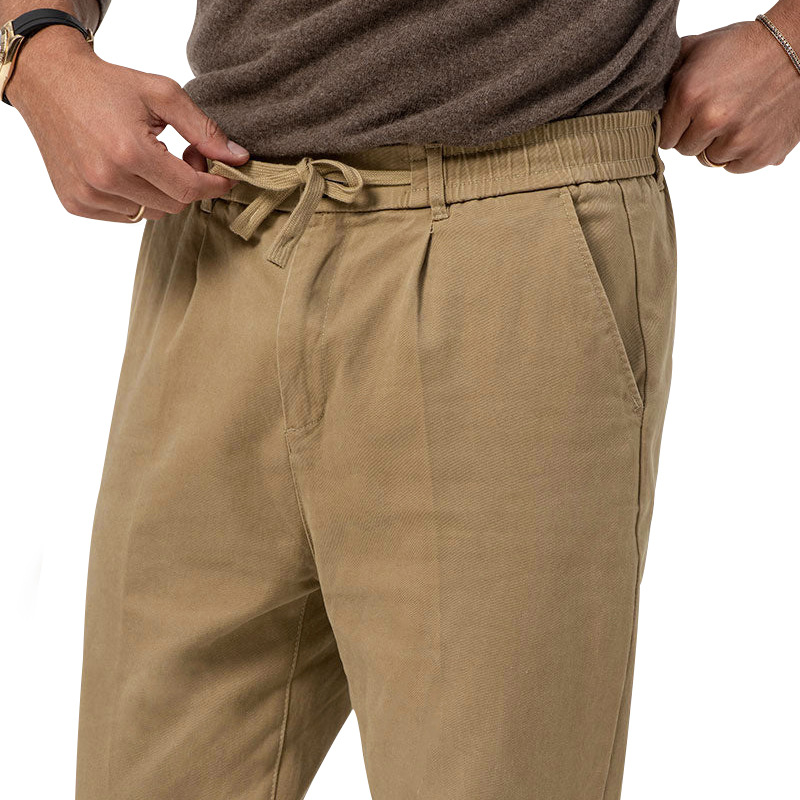 2023 Plus Size Men Trendy Business Casual Long Spring Autumn New Straight Solid Color Dress Pants Men's Clothing_voghion.com