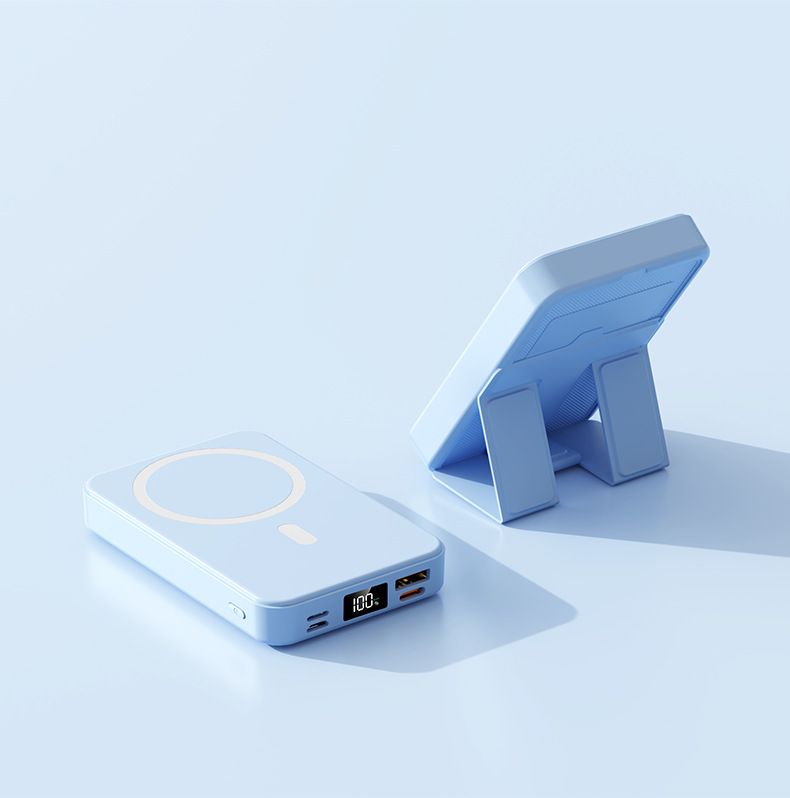 Wireless Power Bank With PD20W Fast Charging 10000mAh Ultra-Thin Design_voghion.com