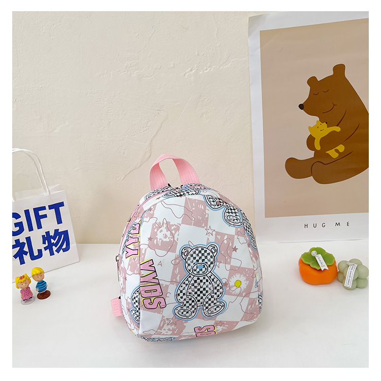 Kindergarten backpack, children's baby backpack, boys and girls aged 1-2-3-5, cartoon cute backpack for children_voghion.com