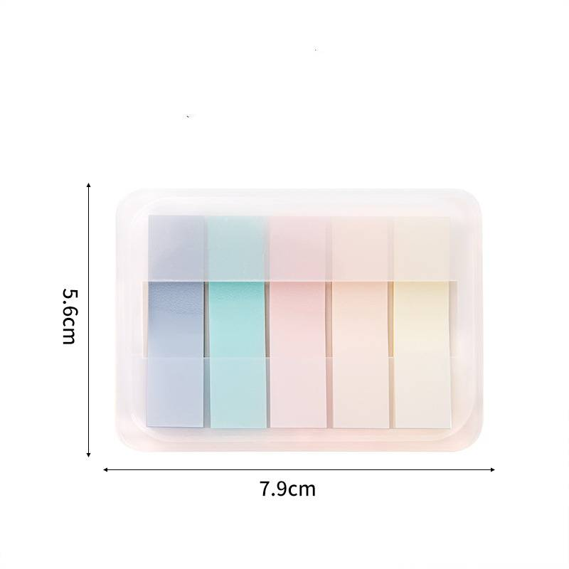 Morandi Color Sticky Notes Ins Style Color Index Stickers Ljepljive bilješke Student Office Stickers Spot_voghion.com