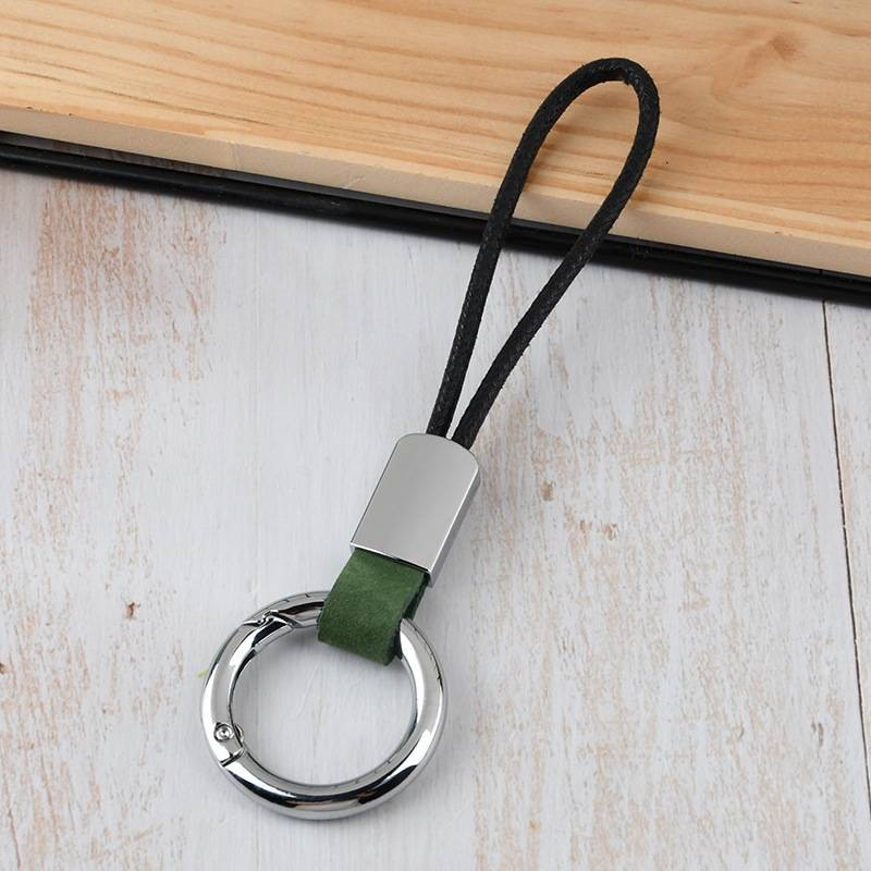 Key Pendant Simple Cowhide Key Chain Automotive Key Chain_voghion.com