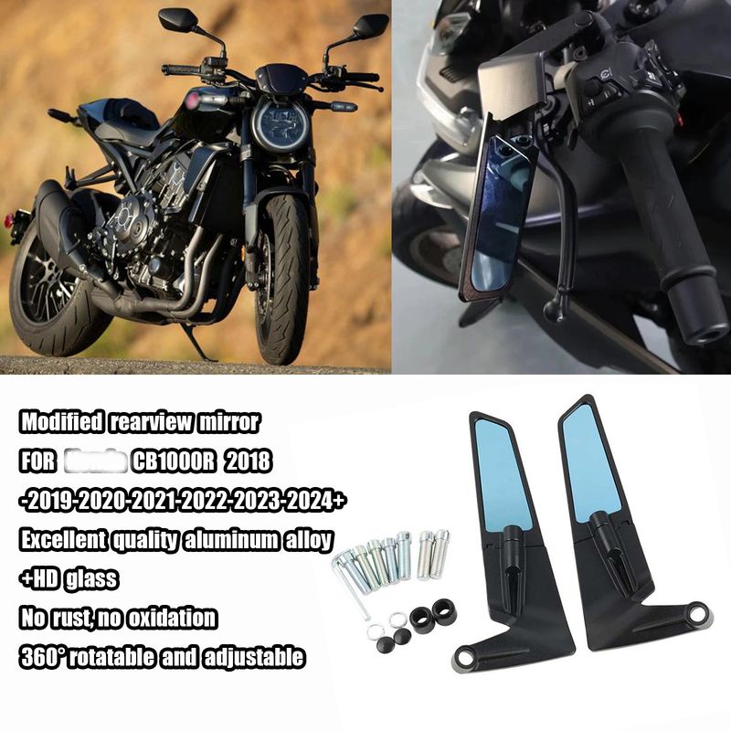FÜR CB1000R Motorrad Spiegel Wind Flügel seite Rückspiegel umkehr cb1000r Motorrad Zubehör_voghion.com