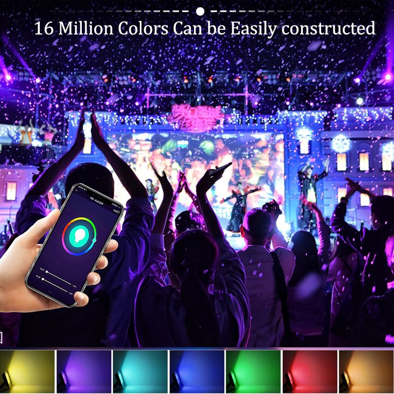 LED-valonheitin Tuya Wifi Älykäs kohdevalo ulkokäyttöön 30W 50W 100W 220V RGB Väri Vaihdettava Lämmin Kylmä Valo Alexalle Google Homelle_voghion.com