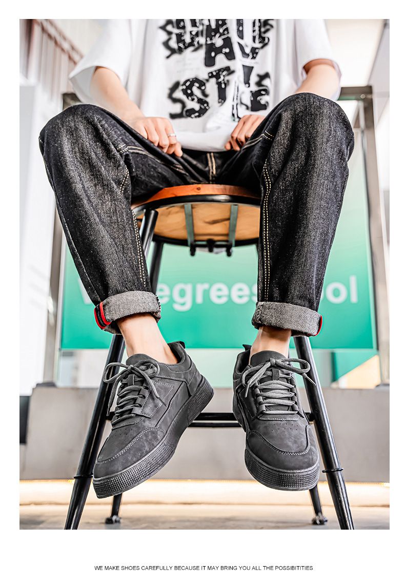 Kolumb Men's Shoe Size Spring And Autumn Hot Trendy Shoes 2025 New Casual Sports Board Shoes_voghion.com