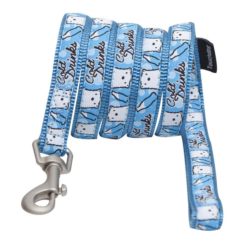 Touchdog 'Caliber' Designer Embroidered Fashion Pet Dog Leash And Harness Combination_voghion.com