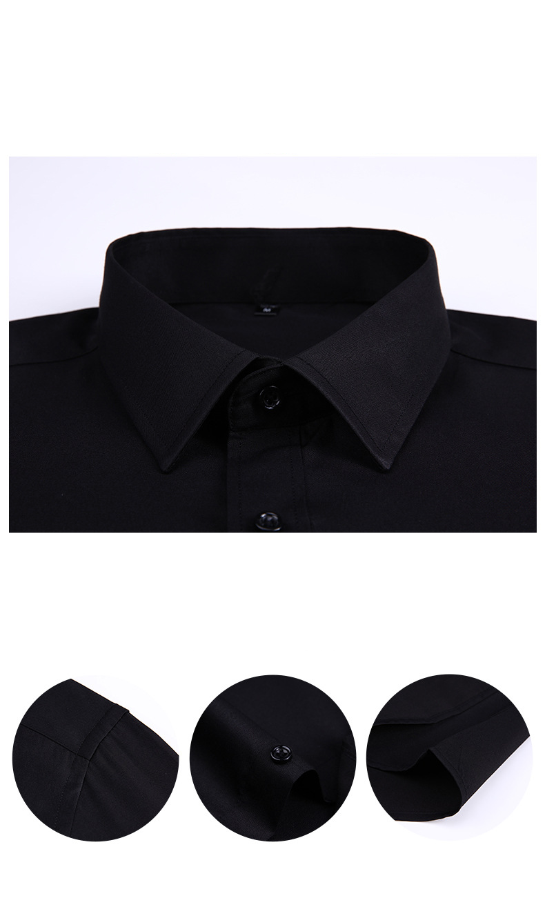 Men's Slim-Fit Casual Shirt - Lightweight Long Sleeve Dress Shirt, Business Leisure Top_voghion.com