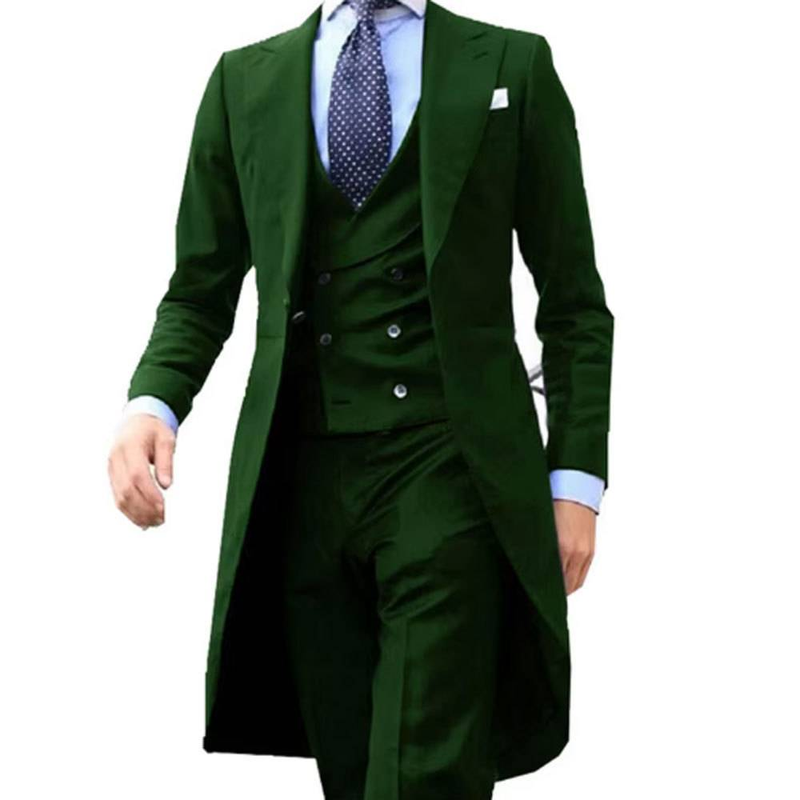 Men's Clothing Men's Suits, Business Casual Suits, Men's Three Piece Suits, Groomsmen, Wedding Banquet Suits For Men_voghion.com