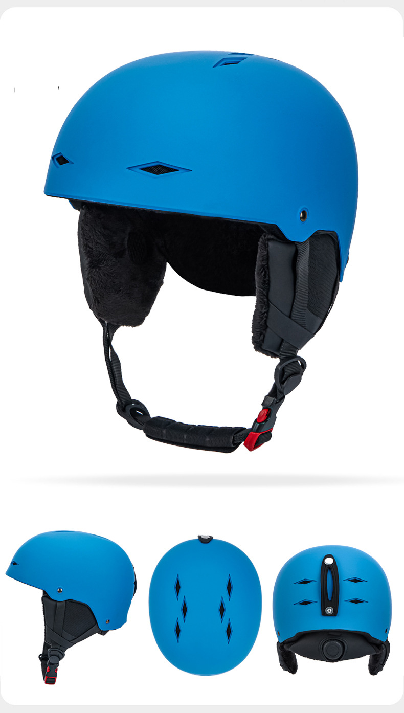 Nouveau casque de ski Casque de ski adulte adapté au ski simple et double en extérieur_voghion.com