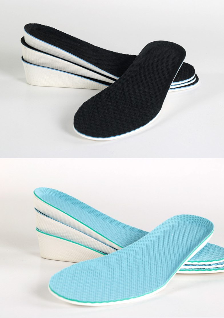 Schoenaccessoires 1,5 3,5 cm hoogteverhogende binnenzolen voor mannen en vrouwen volledige pad sport onzichtbare ademende zweetabsorberende EVA-binnenzolen_voghion.com
