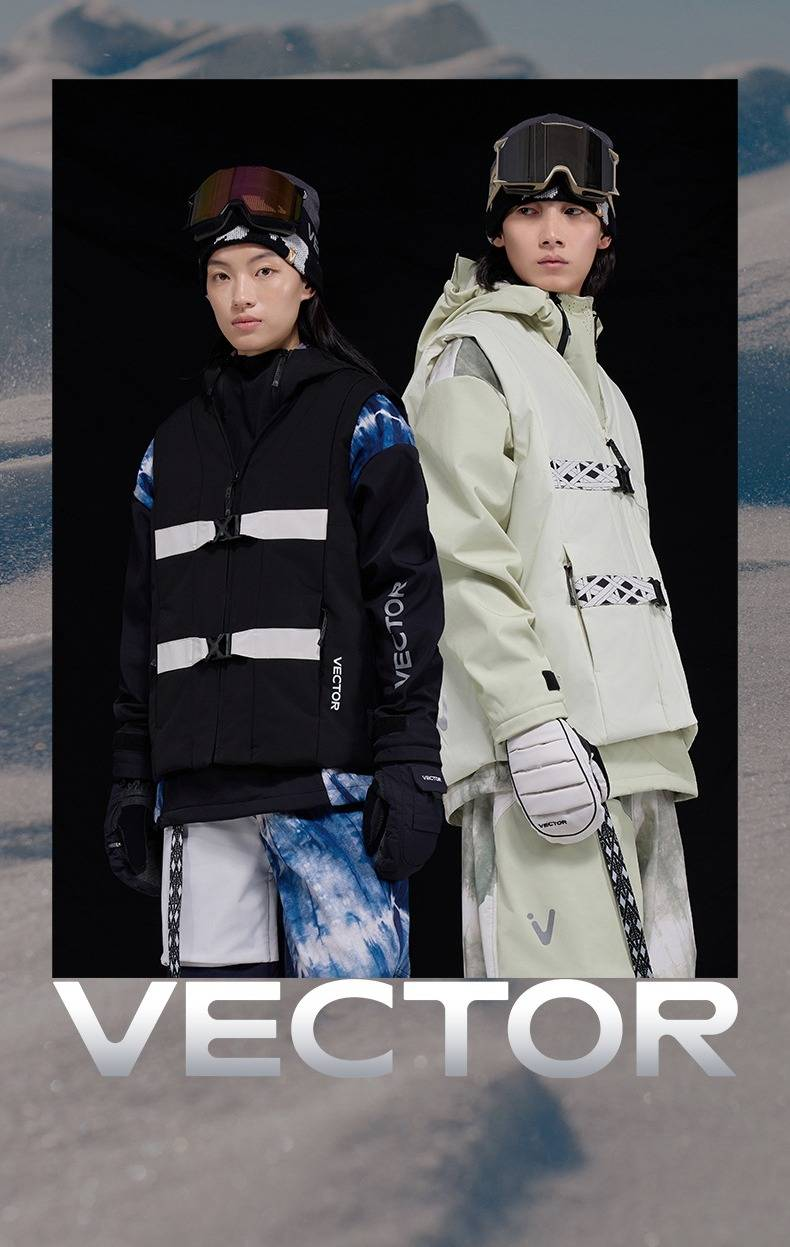 Unisex Ski Vest – PCotton Insulated Waterproof Windproof Vest For Snowboarding & Outdoor Adventures_voghion.com