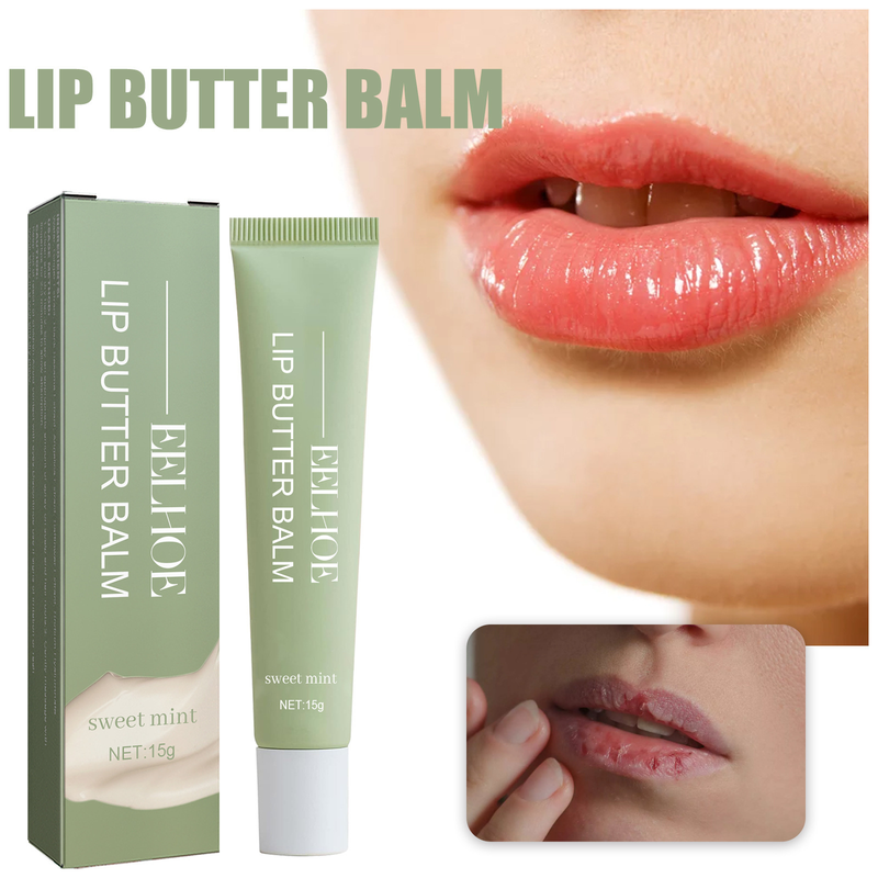 Balsam de buze hidratant EELHOE, hidratant, non-gras, ușor de absorbit, hidratant, hidratează și diluează liniile buzelor, balsam de îngrijire a buzelor_voghion.com