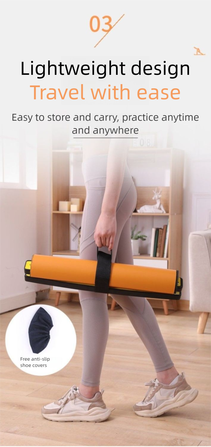 Tavola per artefatti fitness per bambini e adulti, macchina per pattinaggio di velocità per uso domestico, allenamento per le gambe per perdere peso e dimagrire_voghion.com