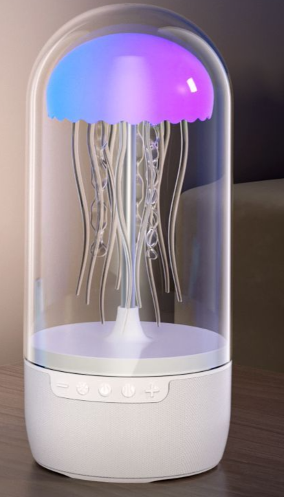 Altavoz portátil inalámbrico Tanura K19 con Bluetooth, luz colorida y genial, con forma de medusa, regalo creativo_voghion.com