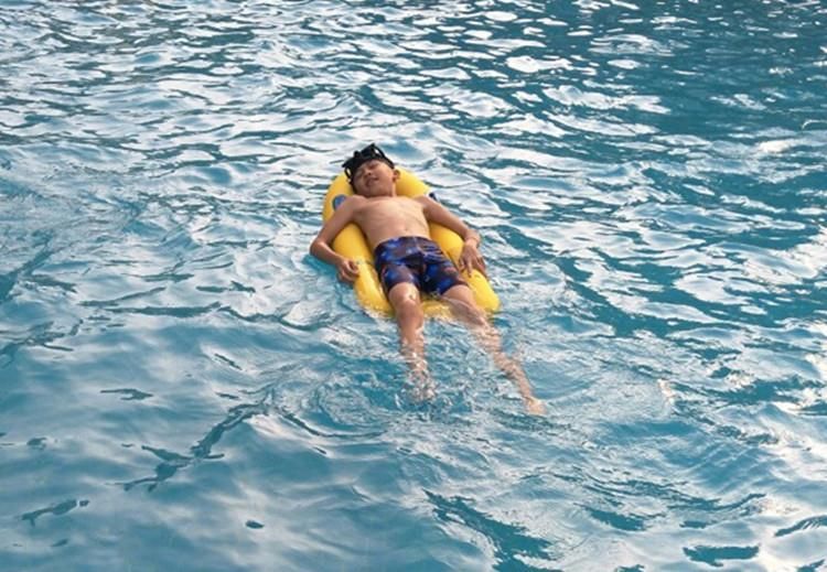 Planche de surf pour enfants, flotteur de natation pour piscine de plage, planche de ski nautique de sauvetage allongée, radeau flottant_voghion.com