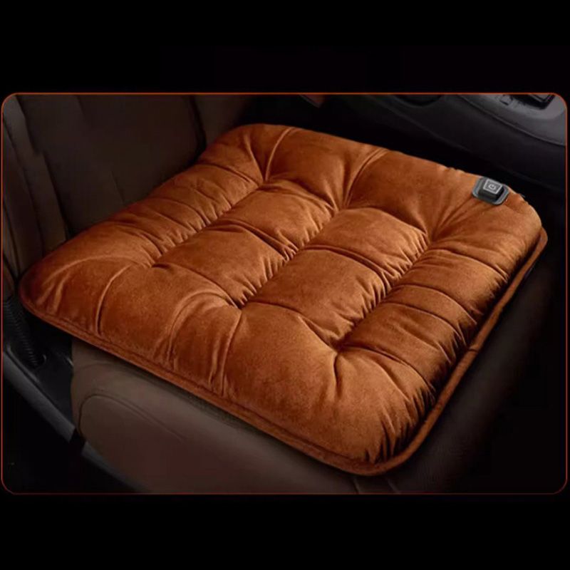 Car Adjustable Temperature Electric Heating Pad USB Charging Winter Heated Cushion Auto Seat Warmer_voghion.com