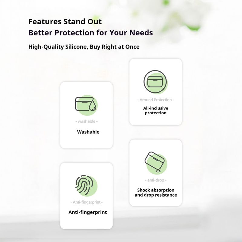 Custodia per auricolari in silicone con colori sfumati per AirPods Pro 3 2025, custodia in TPU con gancio per AirPods Pro 3 generazione_voghion.com