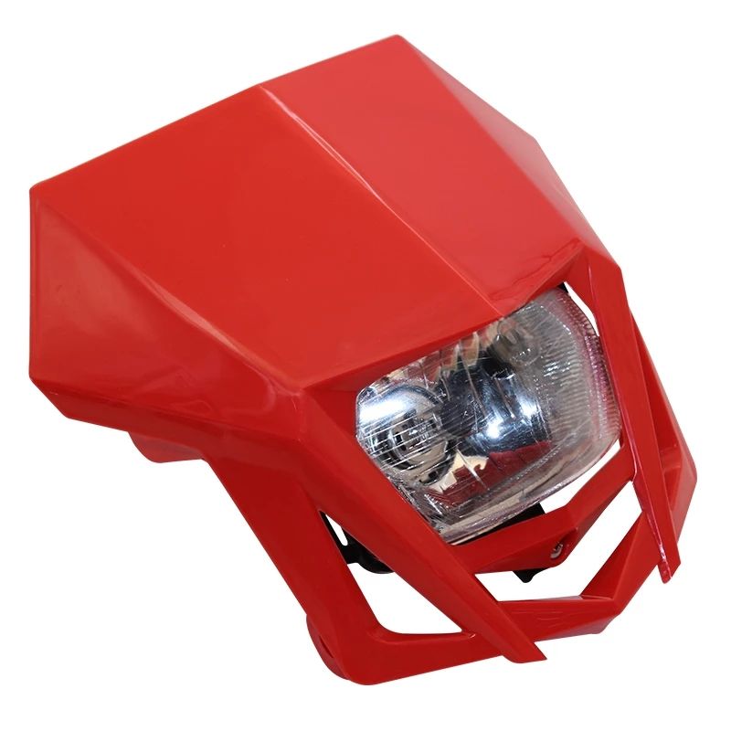 Universal Motorrad Scheinwerfer Scheinwerfer Verkleidung Farol De Milha Para Moto Fit Für HONDA XR CRF 150 230 250 450 Dirt Bike_voghion.com