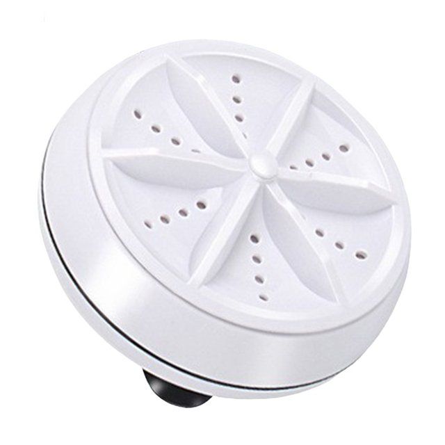 Mini Ultraljudstvättmaskin Bärbar Turbo USB-driven Tar bort smuts Tvättmaskin Klädrengöring Tvättmaskin För Resor Hem_voghion.com