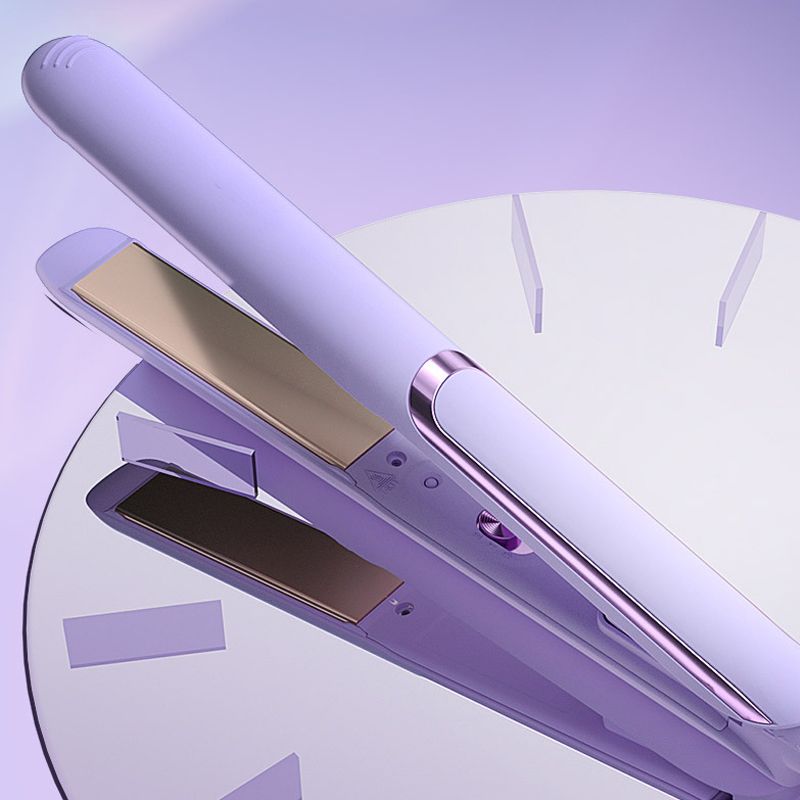 Hot Air Simply Straight Ceramic Straightener Brush Hair Straightening_voghion.com