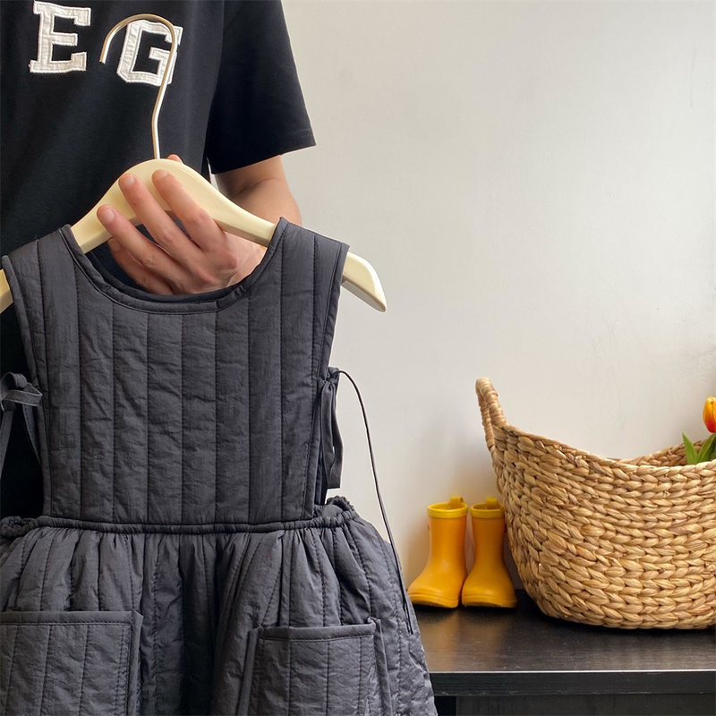 Sen – robe de princesse sans manches pour filles, gilet de noël à la mode, nouvelle collection automne/hiver 2023_voghion.com
