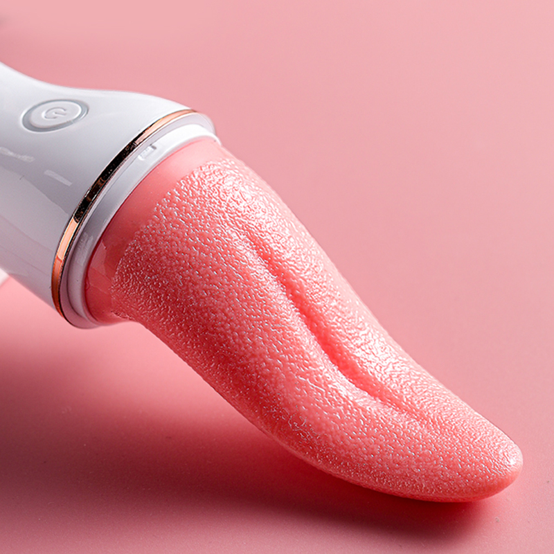 Tongue Licking G Spot Clitoral Vibrator Clit Tickler Sex Toy for Women 12 Pattern Vibrating l Massage Ad_voghion.com