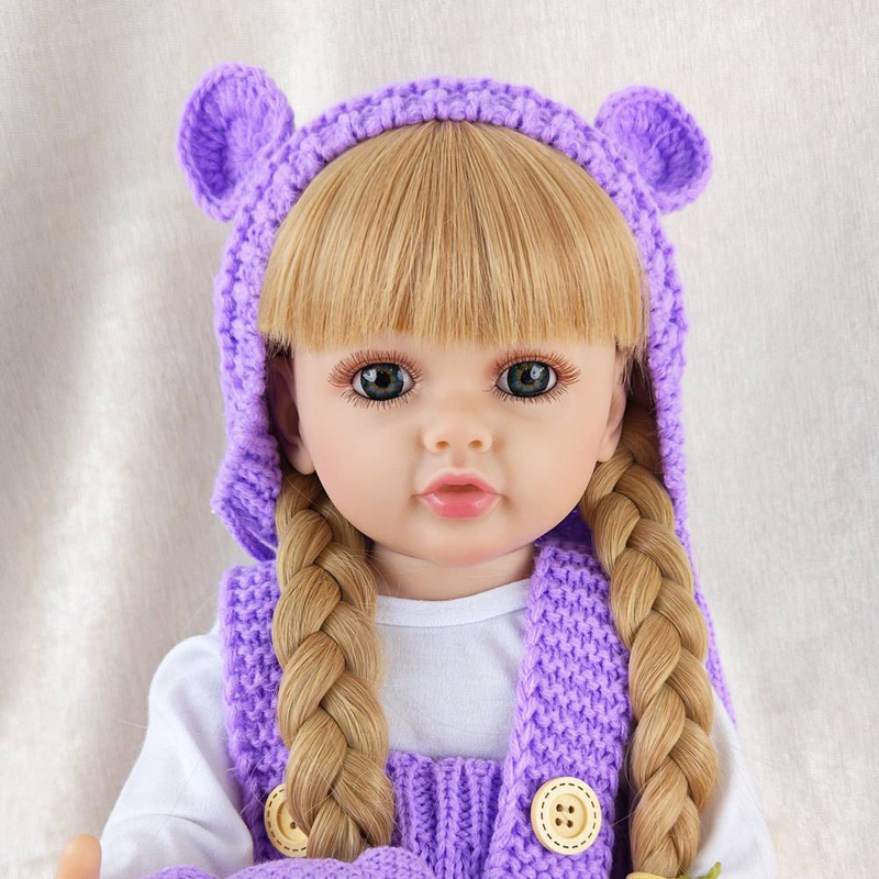 Reborn poppen realistische volledige siliconen baby Bebe vinyl 50CM pasgeboren meisje pop prinses peuter speelgoed cadeau_voghion.com