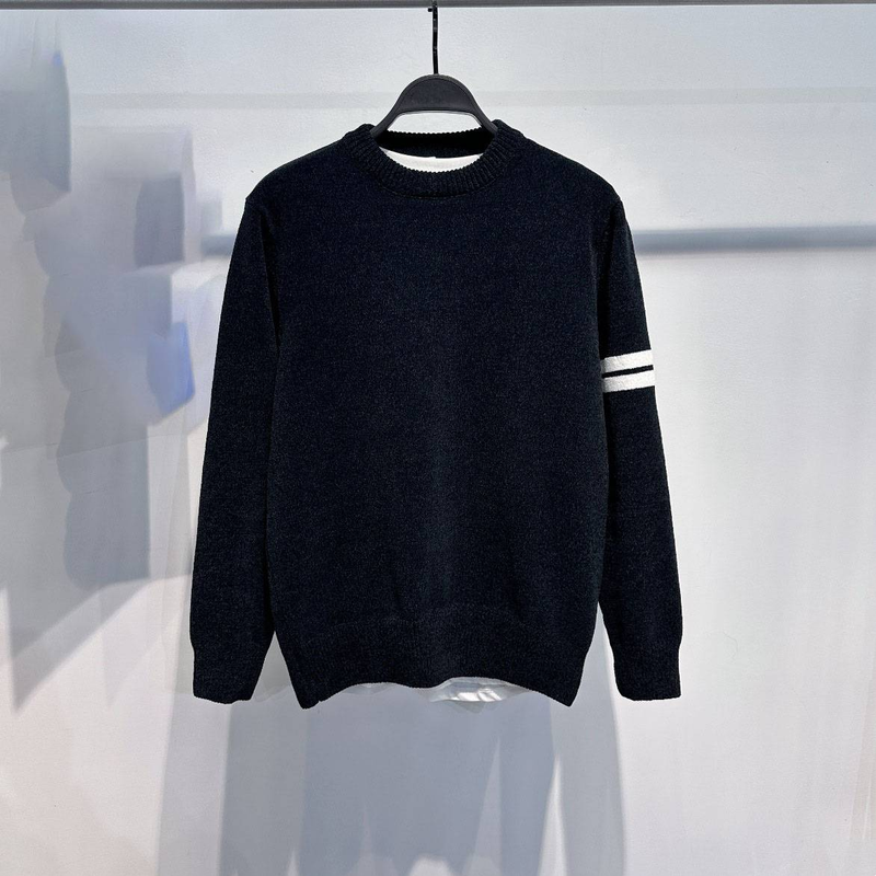Men's Clothing Winter Pullover Soft Sweater Round Neck Skin Business Sweater _voghion.com